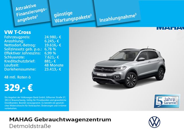 Volkswagen T-Cross 1.0 TSI MOVE Navi LED ACC Sitzhz. DSG