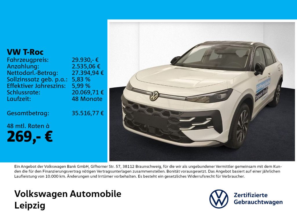 Volkswagen T-Roc 1.5 eTSI Style DSG ACC LED SHZ Kamera foto 1