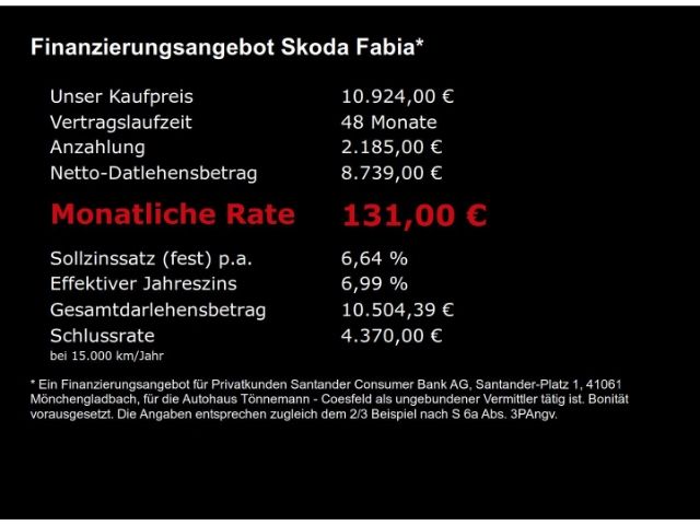Fabia COOL PLUS TSI+SITZHEIZUNG+PARKPILOT HI+KLI