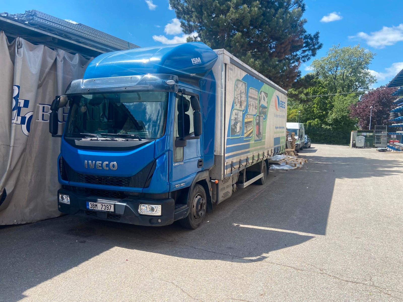 Iveco Eurocargo 100E19, Euro 6, Ladebordwand