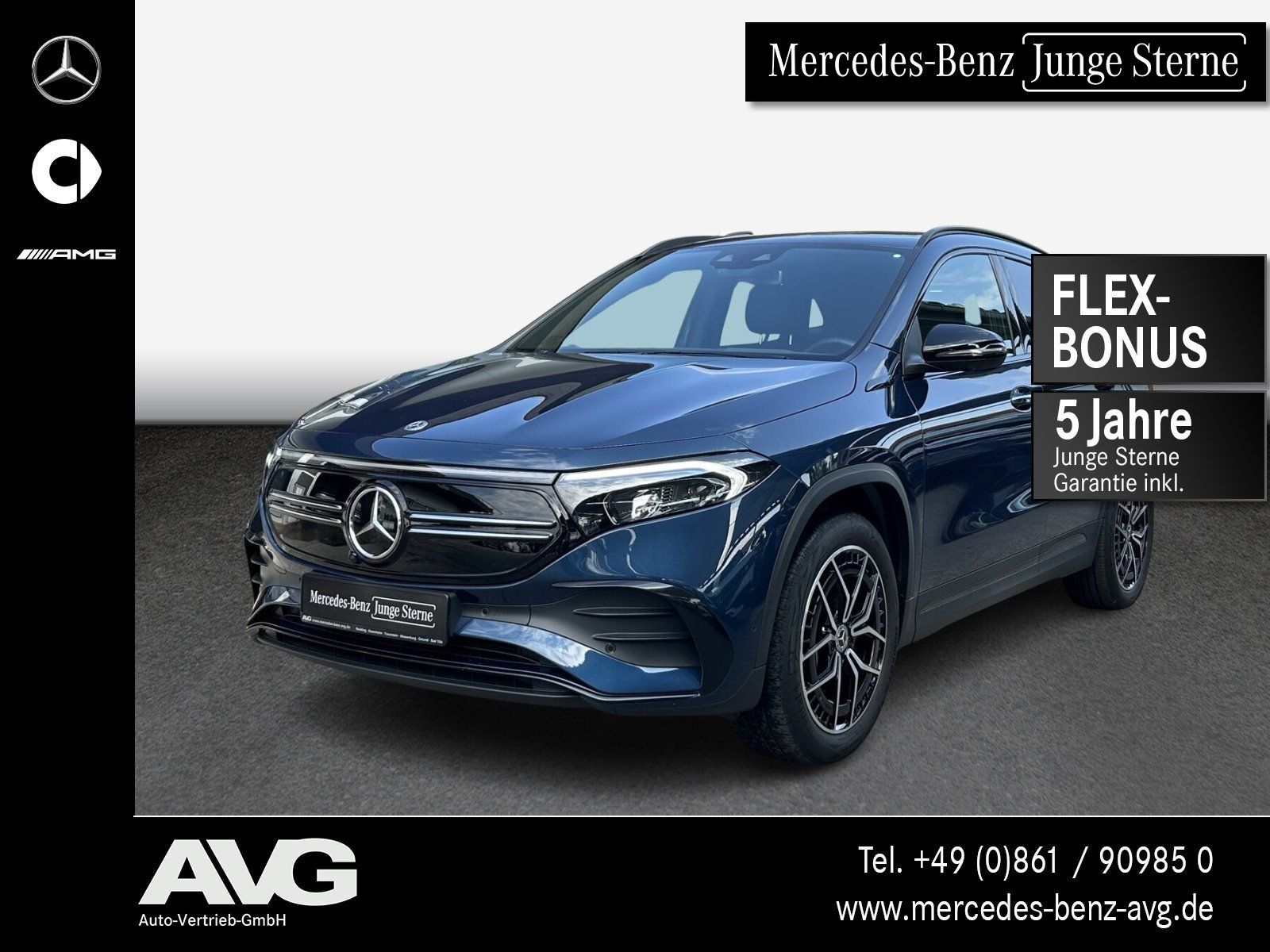 Mercedes-Benz EQA 350 4M AMG Night HuD 360° Keyless SoundSys