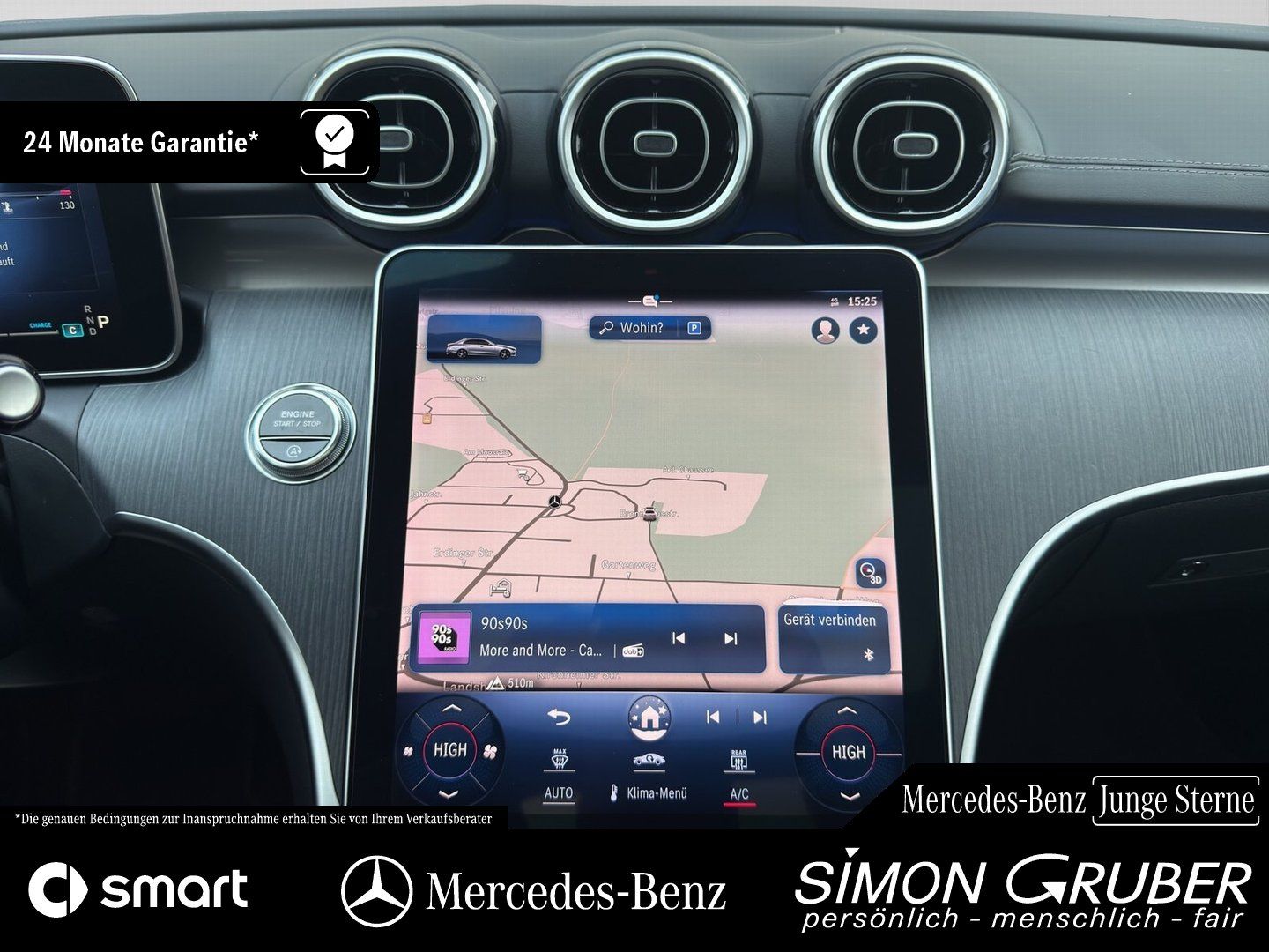 Fahrzeugabbildung Mercedes-Benz C 200 AMG Night Pano Memory AdvSound 19Zoll