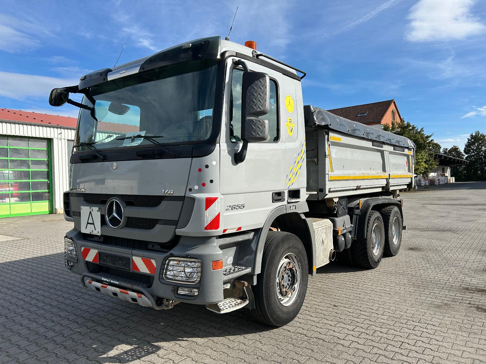 Mercedes-Benz Actors 2651 / 6x4 / Meiller Bordmatik Retarder