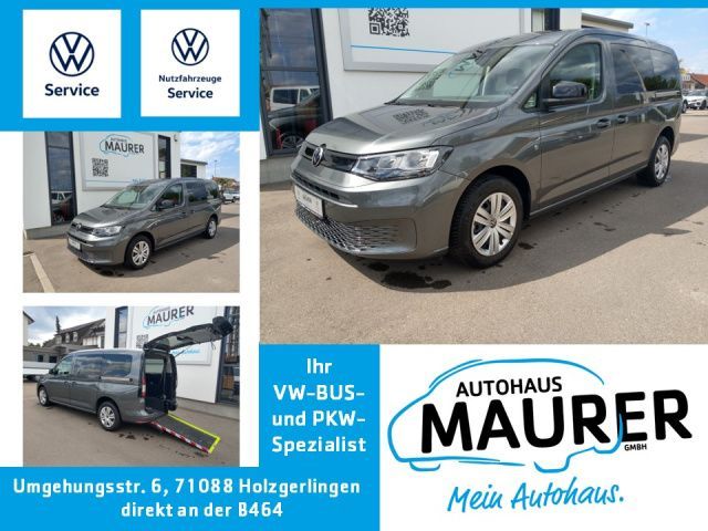 Volkswagen Caddy Maxi Paravan Auffahr Rampe Rollstuhl