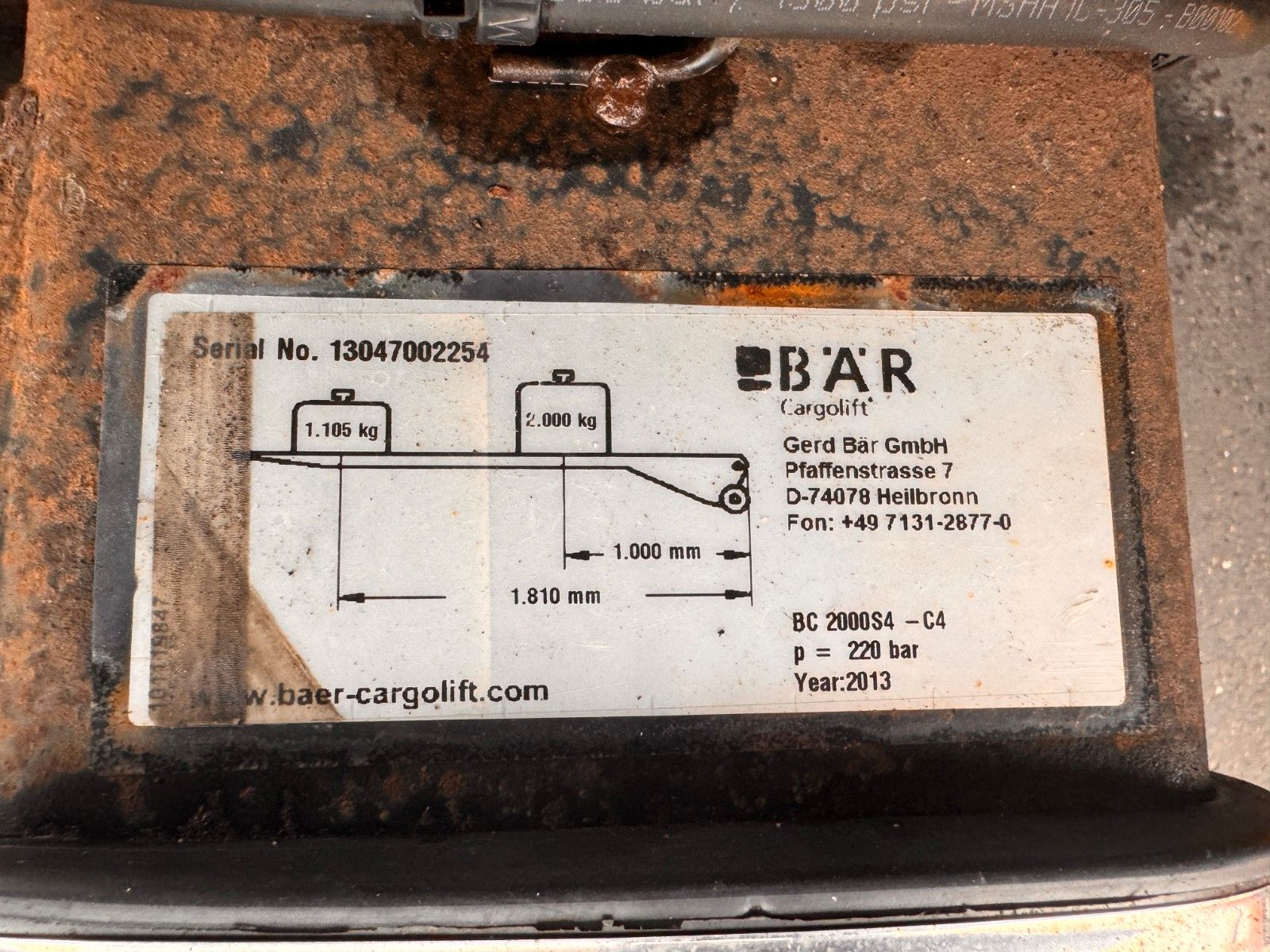 Fahrzeugabbildung Andere Rohr RZK/18 IV Kühlkoffer Carrier Bär LBW