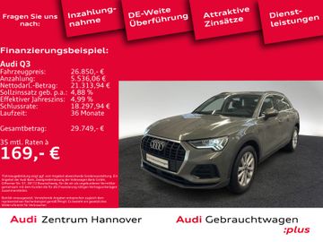 Audi Leasingangebot: Audi Q3 45 1.4 TFSI e LED APS vorn + hinten