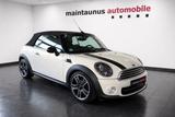 MINI Cabrio Cooper *XENON+PDC+TEILLEDER+NAVI* - weiße MINI Cooper Cabrio