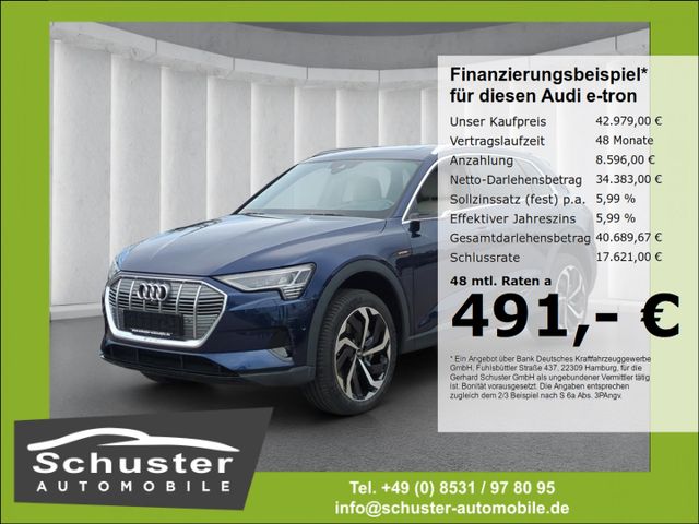 Audi e-tron 55 quattro*Luftfed AHK 360°K B&O Panodach