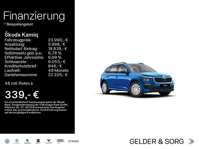 Skoda Kamiq Essence 1,0 TSI 70 kW 5-Gang-Schaltgetrieb