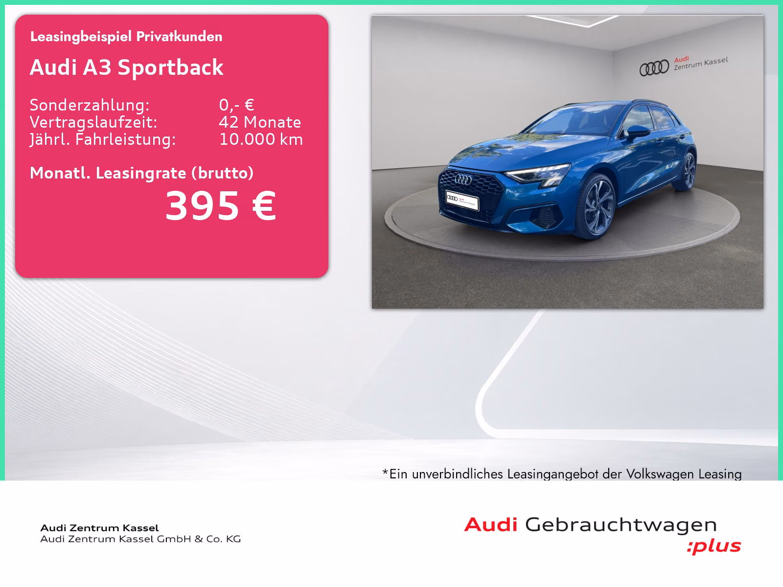 Audi A3 Sportback 30 TDI S line LED Leder AHK Carplay
