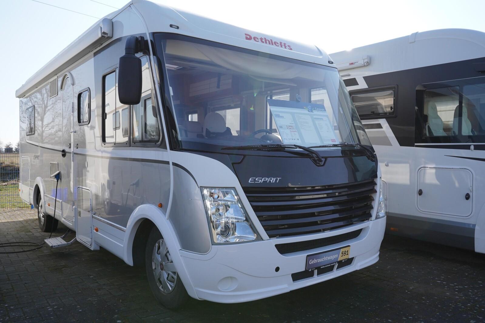 Dethleffs Esprit Comfort I 7150-2 DBM Hubstützen+Solar+Lit