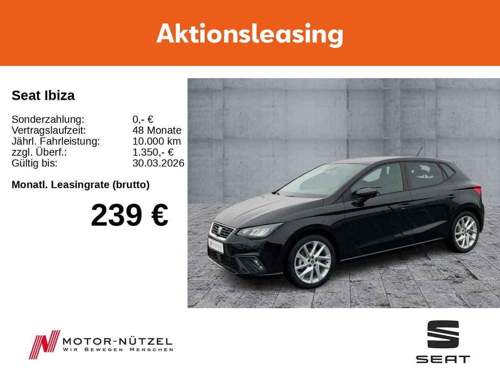 Ibiza FR 116PS DSG/ NAVI/ Paket-M/ KESSY/SHZ