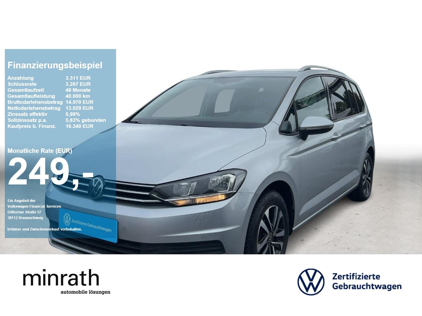 Volkswagen Touran UNITED 2.0 TDI NAVI+APP+BT+2xPDC+SHZ+LM