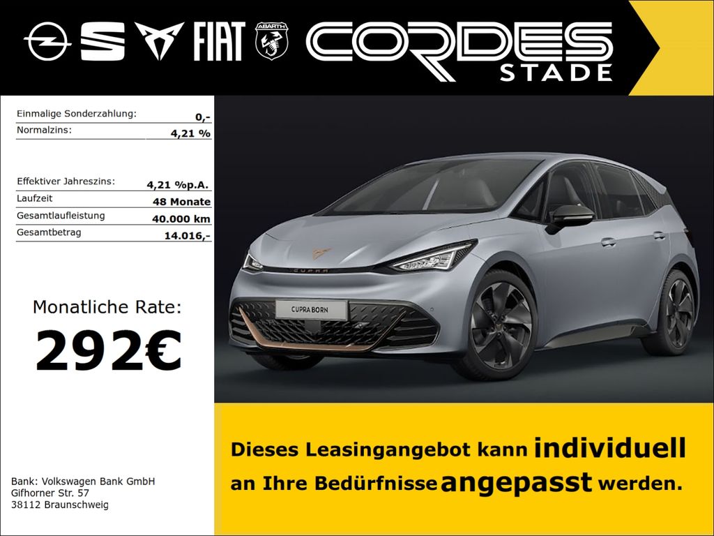 Born CUPRA 150 kW (204 PS) 292 € ohne Anzhalung