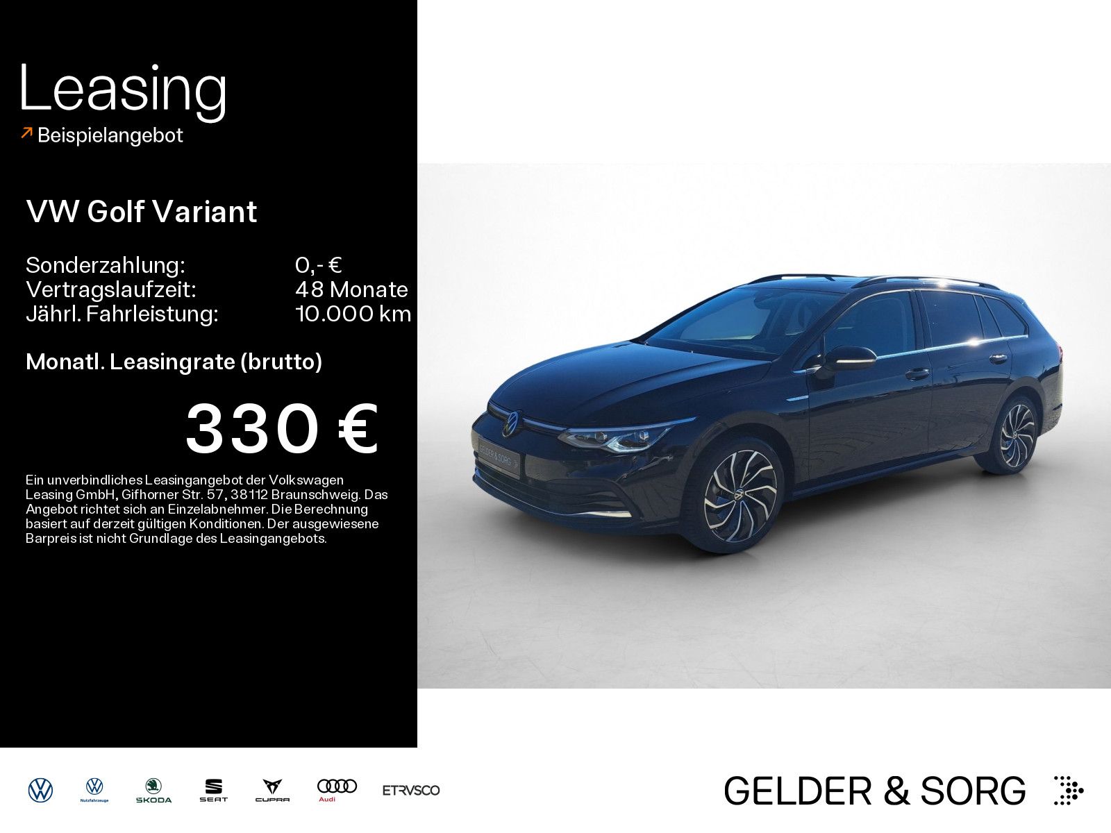 Volkswagen Golf Variant 1.5 eTSI Style LED*AHK*RFK*ACC*DAB+