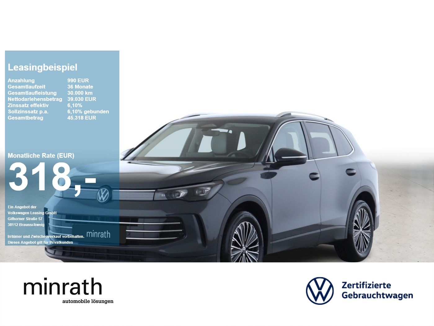Volkswagen Tiguan Elegance 1.5 eTSI DSG MATRIX ACC LEDER 36