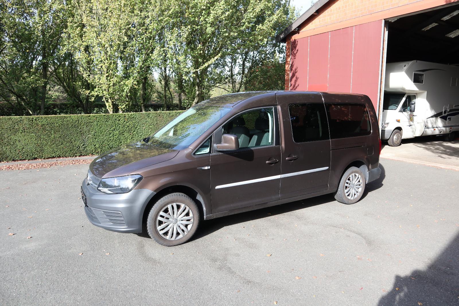 Volkswagen Caddy Maxi*rollstuhlgerecht*Wenderampe*AMF-Bruns