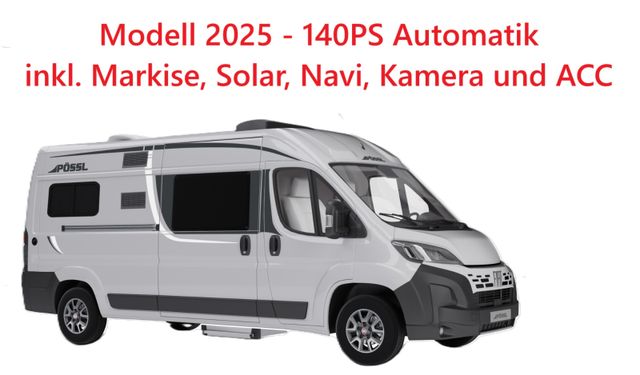 POESSL 2Win R Plus Automat, Markise, Solar, Kamera, ACC