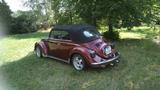 Volkswagen Käfer Cabrio mit Typ 4 Motor - Volkswagen Käfer: Rot, Cabrio