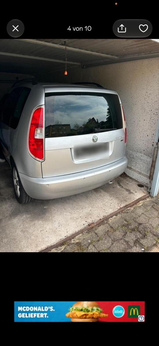 Skoda Roomster 2008 — engine 105 HP (77kW)