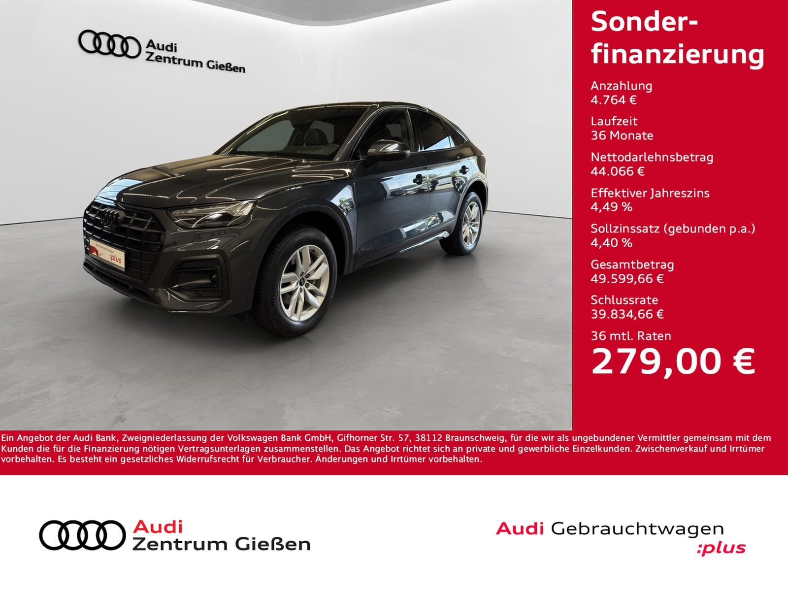 Audi Q5 Sportback 40 TDI quattro advanced Pano AHK Hu