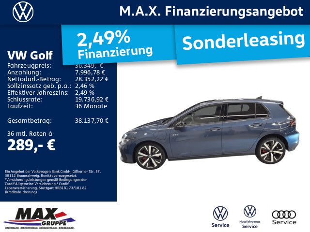 Golf GTE 1.5 TSI eHYBRID BLACKSTYLE MATRIX+KAM+