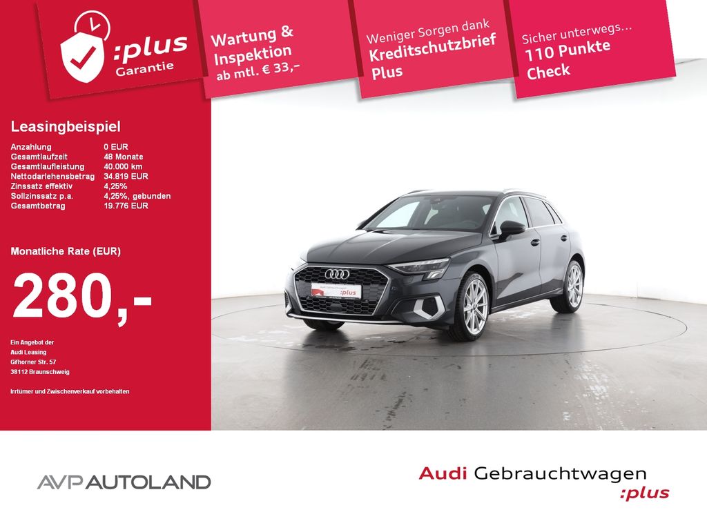 A3 Sportback 35 TFSI S tronic advanced S line