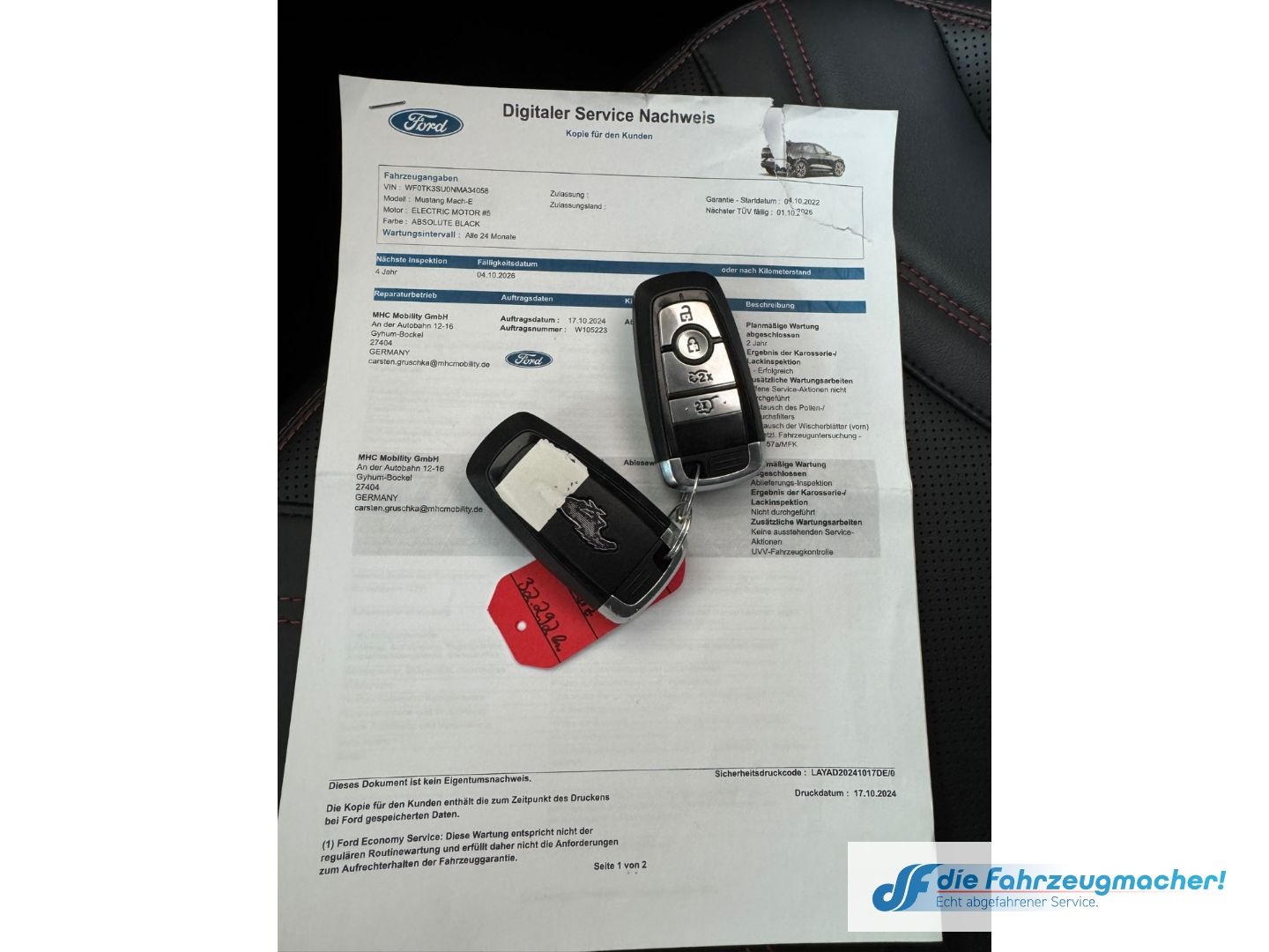 Fahrzeugabbildung Ford Mustang MACH-E Premium AWD Navi Digitales Cockpi