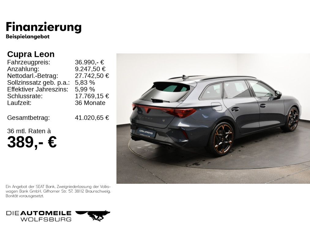 Cupra Leon Sportstourer VZ 2.0TSI 4Drive DSG PANO AHK foto 2