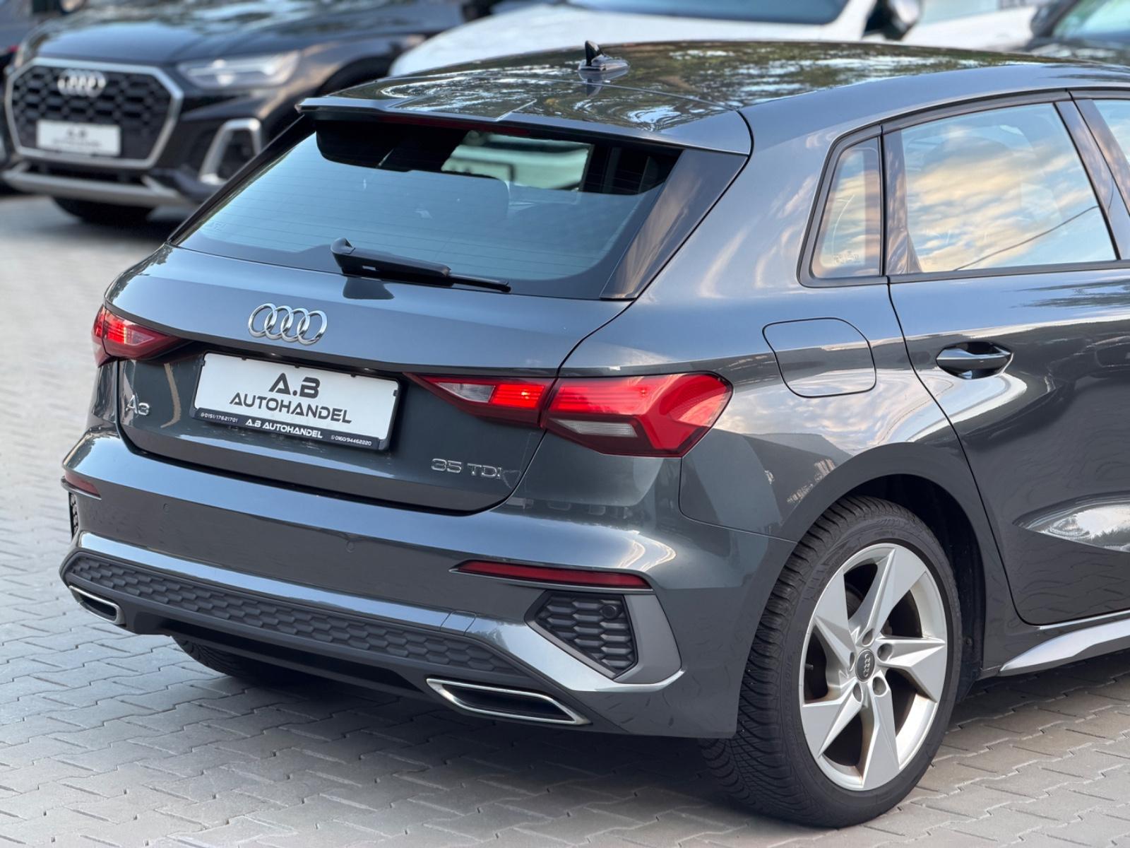 Audi A3 Sportback 35 TDI S line/LED/Virtual/97.600km, миниатюра 13