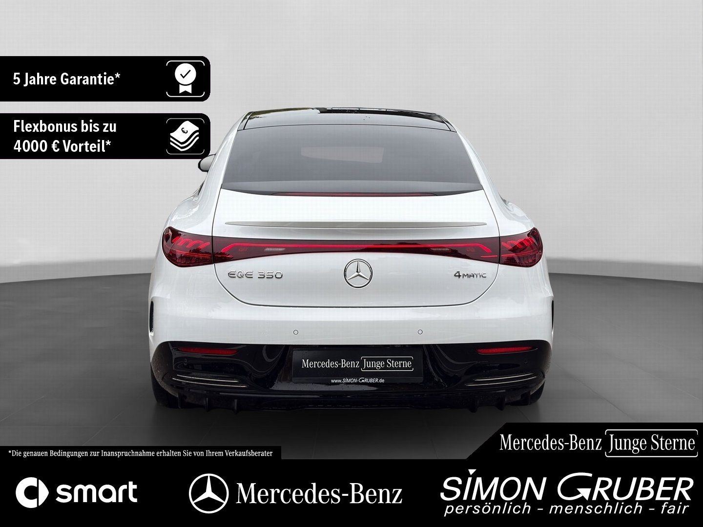 Fahrzeugabbildung Mercedes-Benz EQE 350 4M AMG Hyper Airmatic Massage Mod 2025