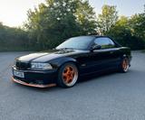 BMW 325i E36 Cabriolet Automatik - BMW: Schwarz, Roadster, E36