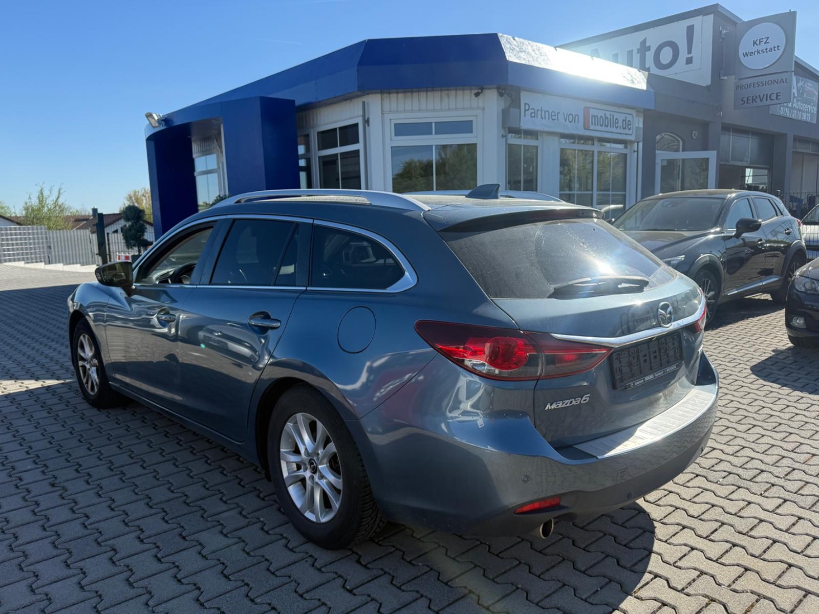 Mazda 6 2013 — rear view