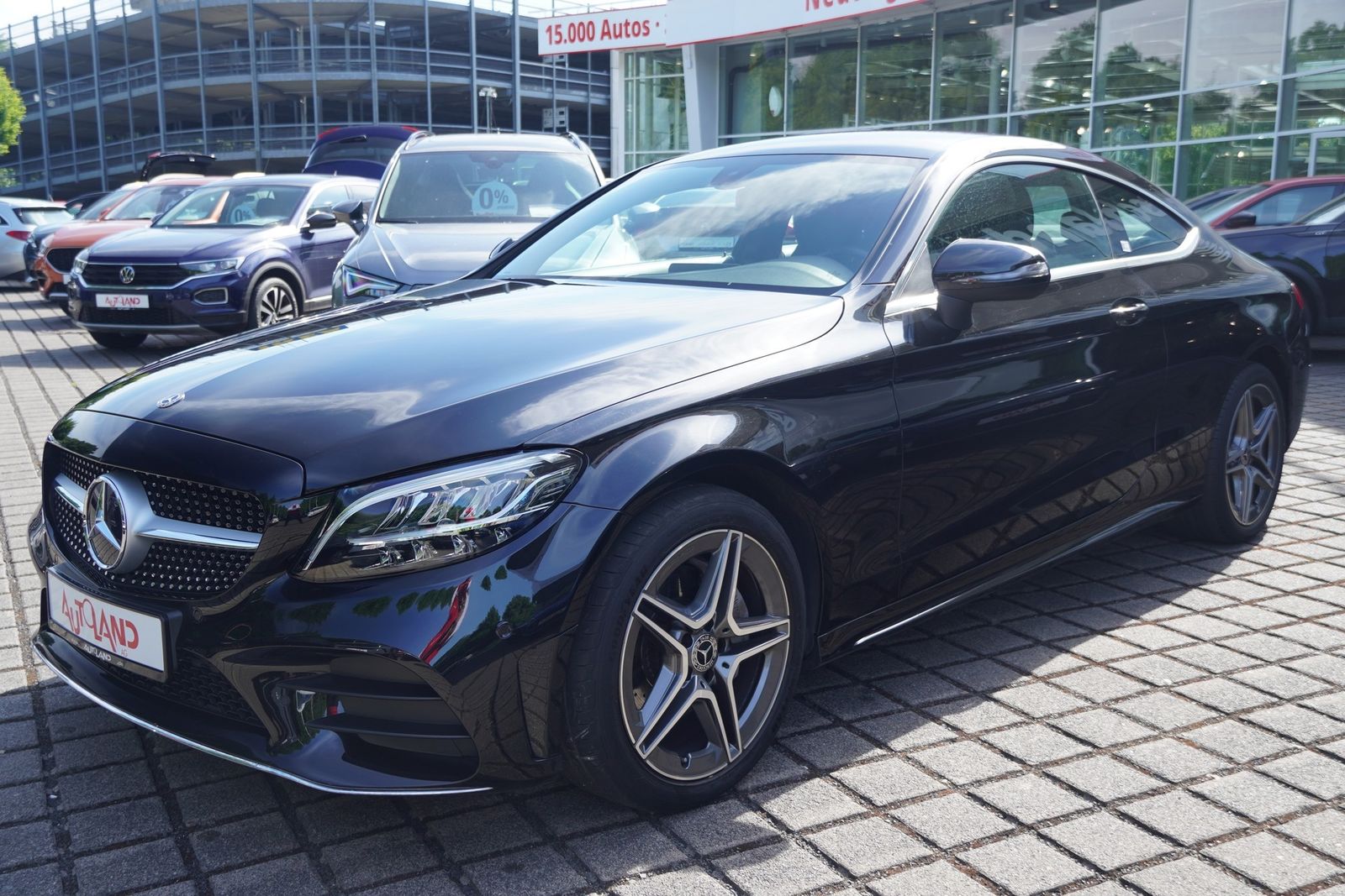 MERCEDES-BENZ C180 Coupe AMG Line LED Klimaaut. Sitzheizung