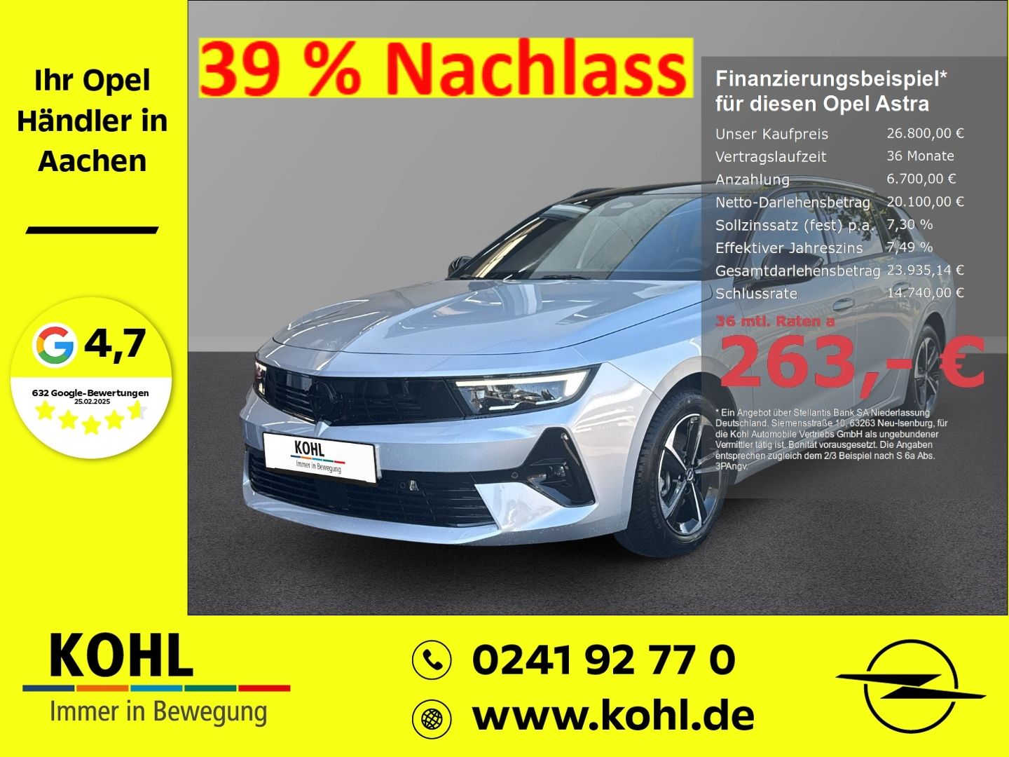 Opel Astra L Sports Tourer GS 145PS Allwetter 360°Kam