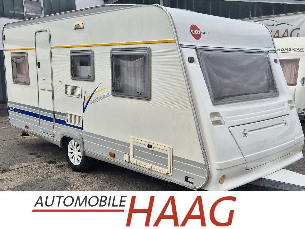 Bürstner Ventana 465TS*4Pers.*Tüv/Gas neu*100km/h*Festb.*