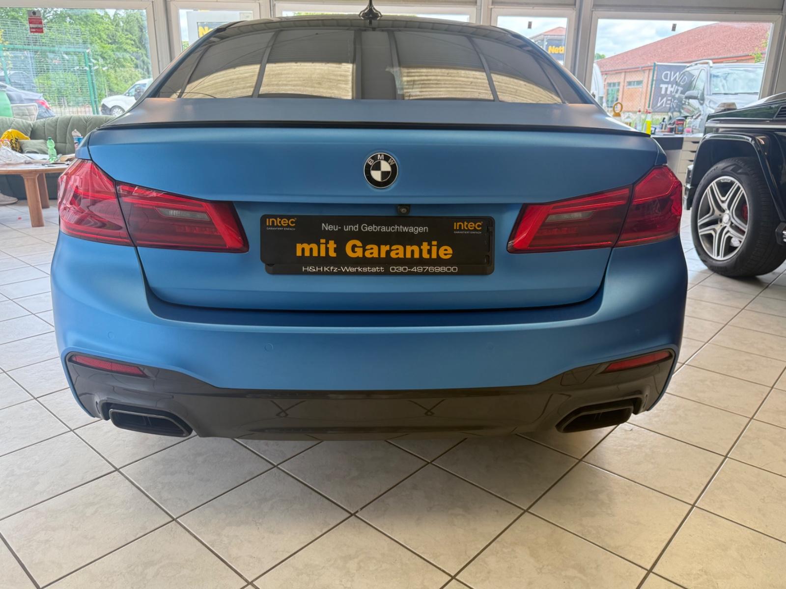 BMW M550i xDrive 4.4 V8 462 ch BVA / Bowers & Wilkins / Night Vision / Head-Up Display / Sièges ventilés