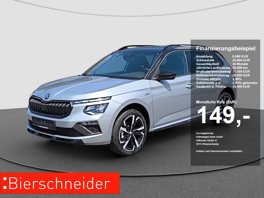 Kamiq 1.5 TSI DSG Monte Carlo AHK RFK PANO MATRI
