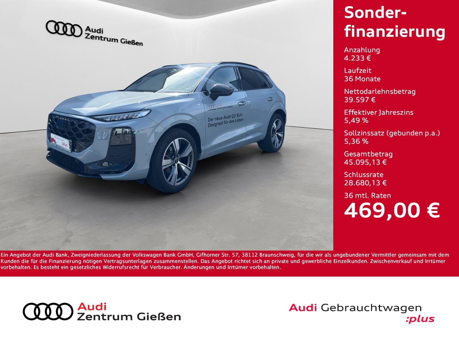 Audi Q3 TFSI S-tronic S line Black Navi Kamera LED