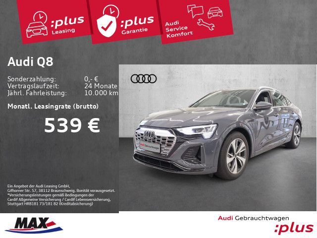 Audi Q8 Sportback 55 QUATT S LINE MATRIX+LUFT+AHK+HUD