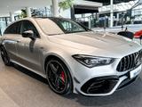 Mercedes-Benz CLA 45 S 4M+ SB Night+Multib+Pano+Aerodyn.-Paket - silberne Mercedes-Benz CLA 45 AMG Shooting Brake
