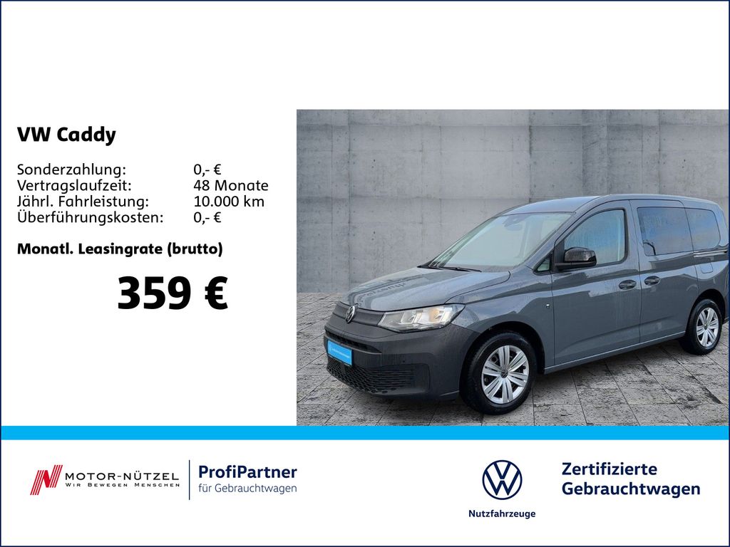 Volkswagen Caddy 1.5 TSI ACC+SHZ+2xPDC+MFL+MFA+DAB+ISOFIX