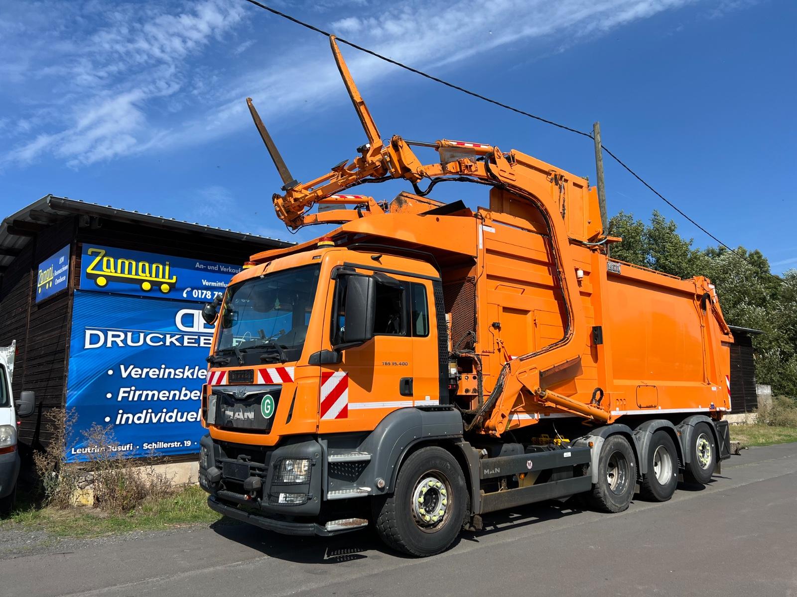 MAN TGS 32.400/Frontlader/8x4/Retarder/Lift+Lenkachs