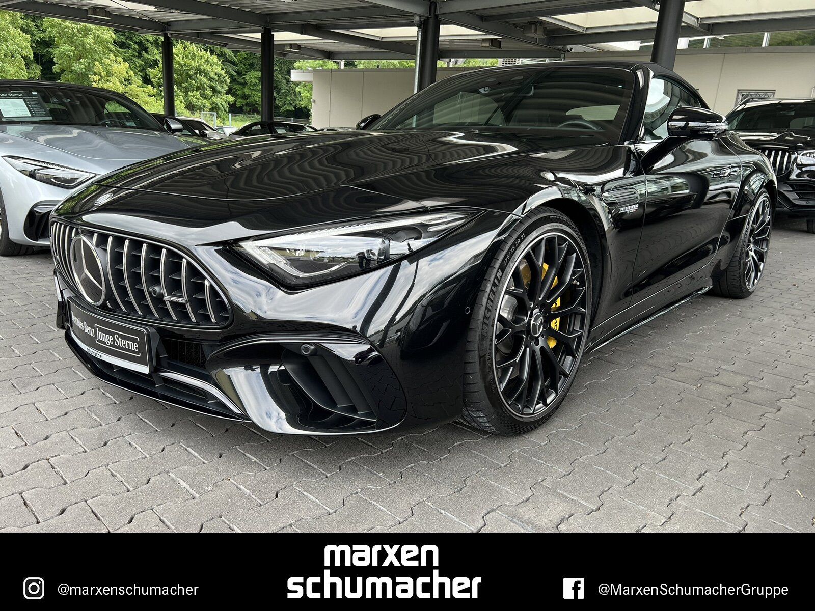 MERCEDES-BENZ AMG SL 63 4M+ Perf.Sitze+Lift+Carbon+Night+HuDBC