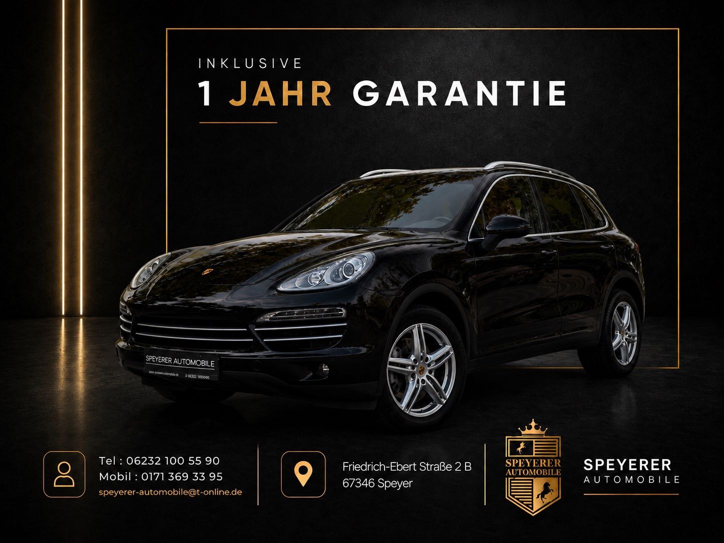 Porsche Cayenne Diesel Platinum|1.HAND|XEN|SHZ|NAVI|AHK foto 1