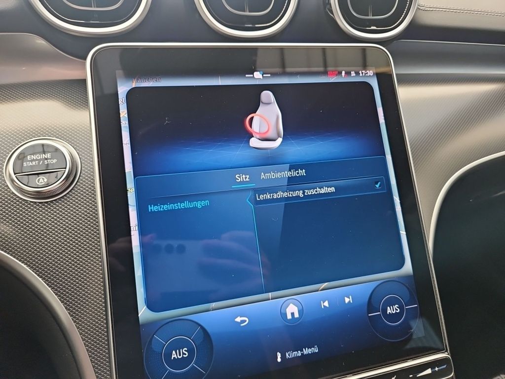 Fahrzeugabbildung Mercedes-Benz C 180 T AMG Night AHK Totwi. Navi LED SHZ Ambie.