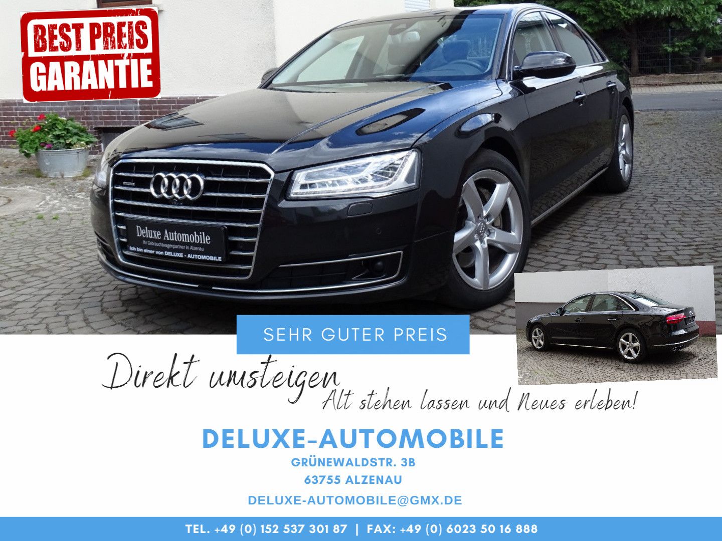 AUDI A8 3.0 TDI ultra - Lang   !! MEGA AUSSTATTUNG !!