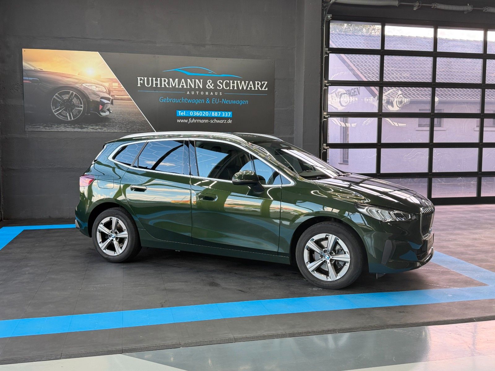 BMW 218d Active Tourer Aut.+H&K+LED+VirtualC.+Rückfk imagem 2