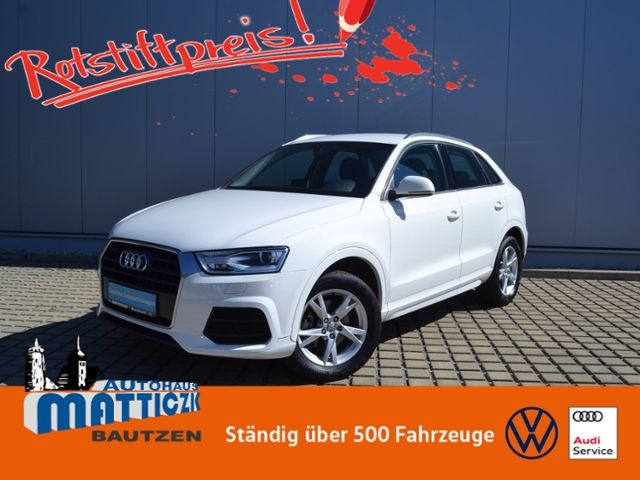 Q3 Sport 1.4 TFSI XENON/17-ZOLL/NAVI/APS/KLIMAAU