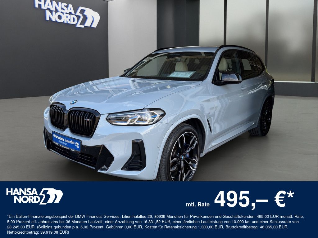 BMW X3 M40d xDrive LED LASER NAVI HUD PANO 21" AHK
